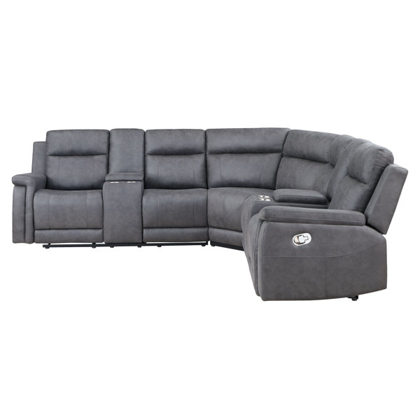 Langston reclining store sectional